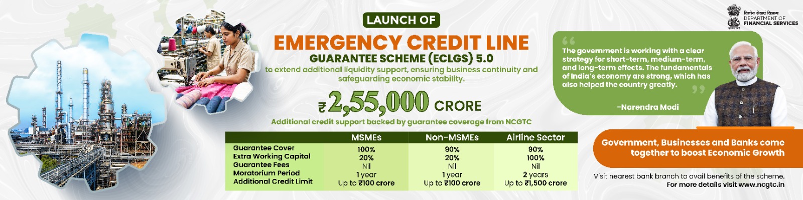 Emergency Credit Line Guarantee Scheme