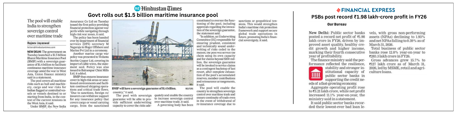 Newspaper Article