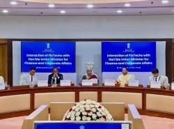 Hon'ble Finance Minister addressed the audience and gave away awards to winners under various categories during the Digital Payments Awards 2025 Ceremony in New Delhi