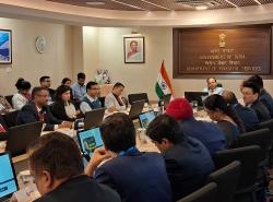 Secretary, DFS, chaired a crucial meeting on 06.12.2024 with I4C, RBI, NABARD, PSBs, Pvt & Payment Banks to address the growing challenge caused by digital financial frauds, especially mule accounts