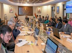 Secretary, DFS Shri M. Nagaraju Chairs review meeting on progress of Schemes of Financial Inclusion  with Public Sector Banks (PSBs) and Private Banks on 15.01.2025