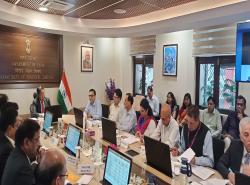 Secretary, DFS chaired a meeting to review the progress and performance of various Financial Inclusion Schemes with senior management of Private Sector Banks