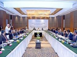 Union Minister for Finance and Corporate Affairs, Smt. Nirmala Sitharaman review meeting with MDs and CEOs of Public Sector Banks in New Delhi