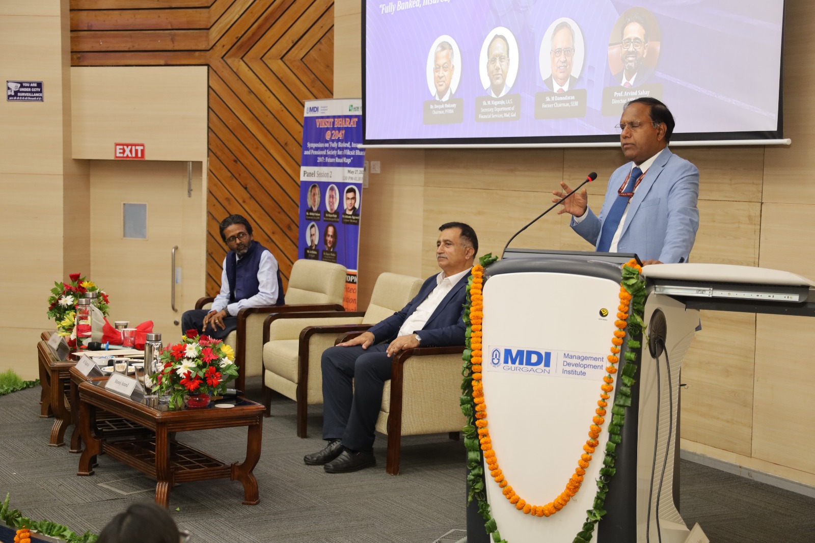 Secretary DFS inaugurated the Centre for Financial Services at MDI Gurgaon on 27.05.2025