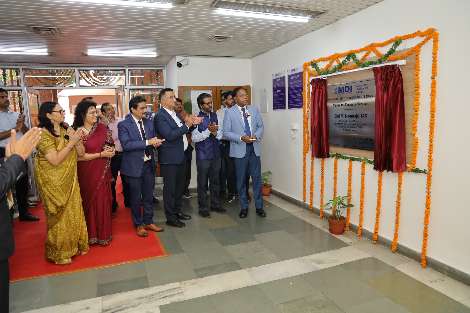 Secretary DFS inaugurated the Centre for Financial Services at MDI Gurgaon on 27.05.2025
