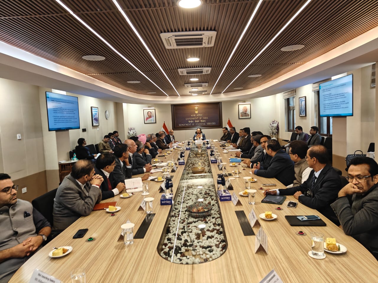 DFS Secretary chairs meeting with Micro Finance Institutions (MFIs)