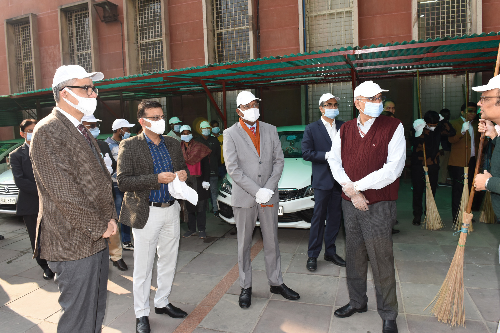 The Department of Financial Services organized a Shraamdaan Activity to promote cleanliness as a part of the Swachhta Pakhwada, 2025' being observed from 16th to 31st January 2025. Officers of DFS participated in the shramdaan activities