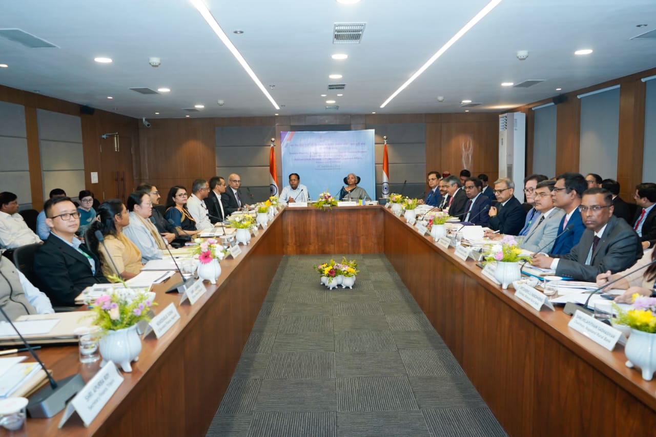 Hon'ble Finance Minister chaired a meeting on 30.09.2024 to review performance of 7 Regional Rural Banks of the North East Region covering the states of Arunachal Pradesh, Assam, Manipur, Meghalaya, Mizoram, Nagaland and Tripura in Itanagar, AP