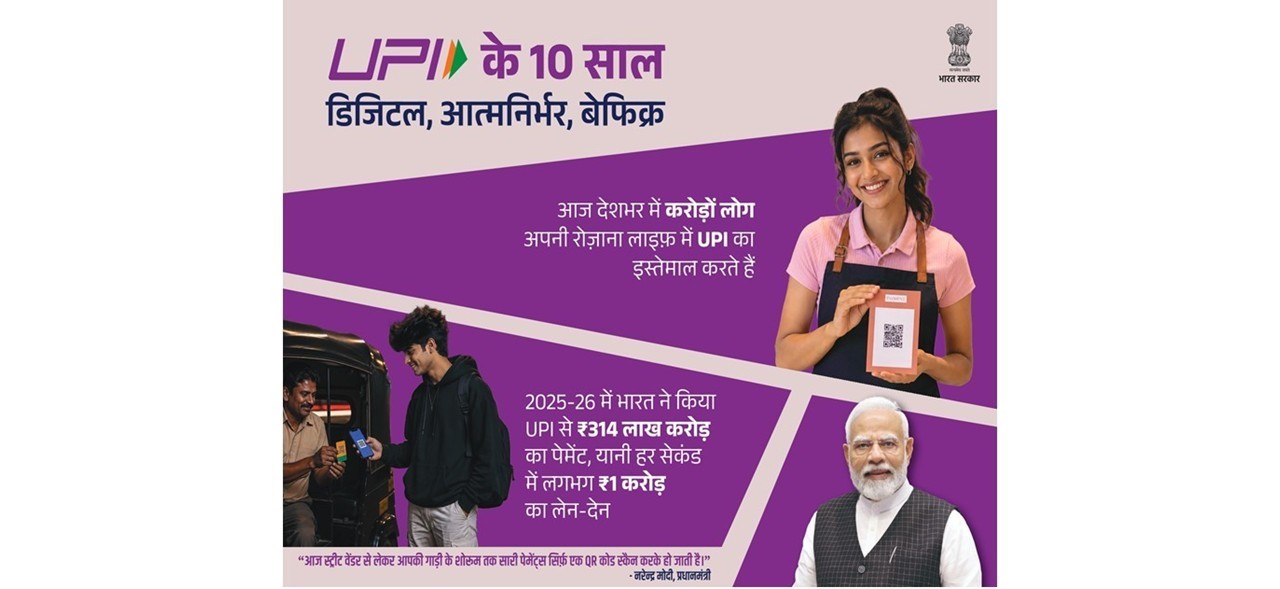 10 Years of UPI Banner