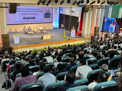 Union Finance Minister Smt. Nirmala Sitharaman launched Nationwide Awareness Campaign on Unclaimed Assets in the Financial Sector, titled “आपकी पूँजी, आपका अधिकार” – Your Money, Your Right, in Gandhinagar, Gujarat