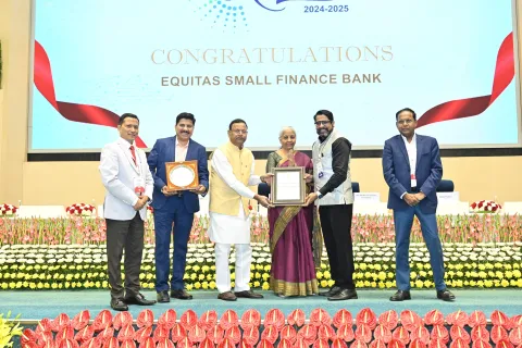 Hon'ble Finance Minister addressed the audience and gave away awards to winners under various categories during the Digital Payments Awards 2025 Ceremony in New Delhi