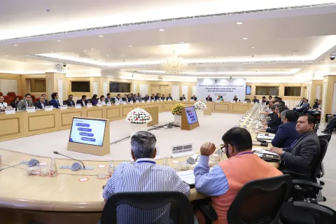 Finance Minister's Interaction with Start-Up and Fintech Entities